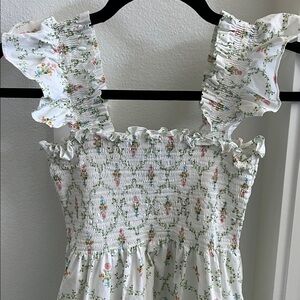 Hill House Floral Smocked Dress